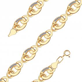 Золотой браслет МАГНАТ МА 023107 МА 023107 фото